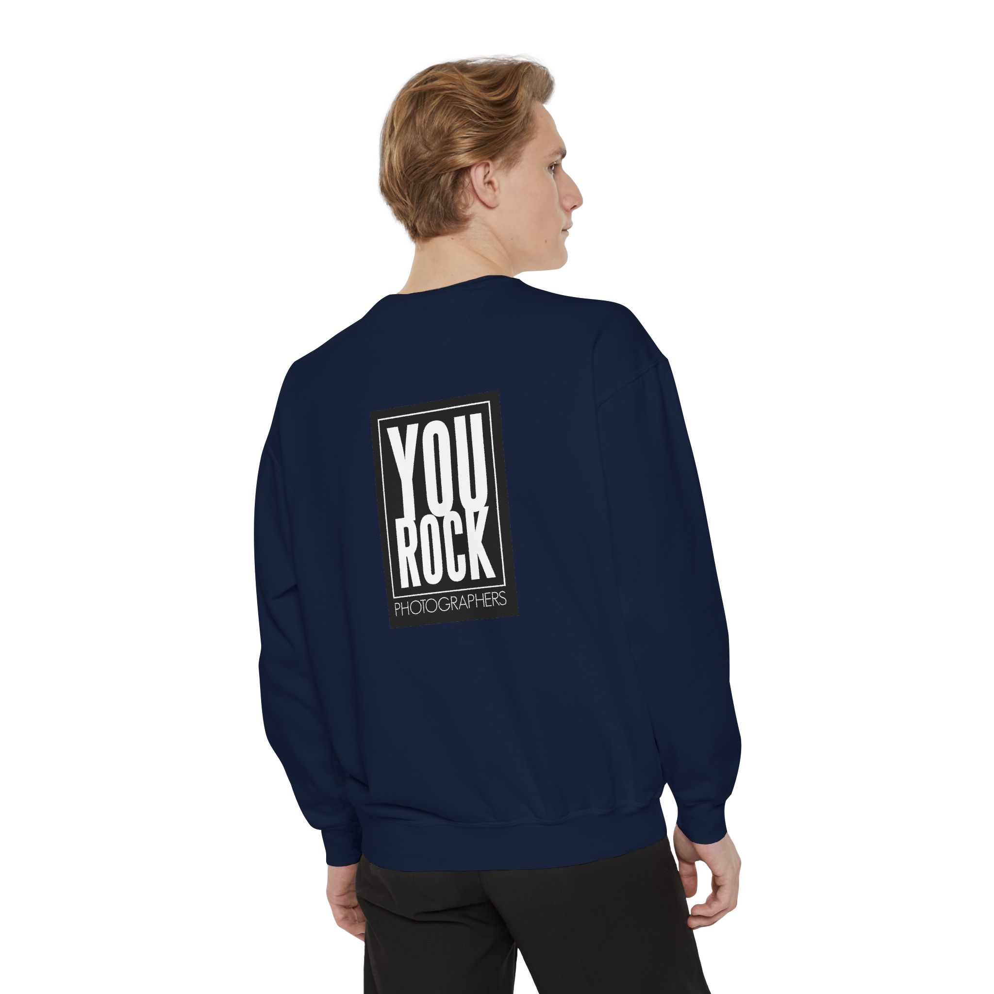 Unisex Photographer Sweatshirt - You Rock, Gift for Photographers, Cozy Casual Wear, Photography Lover Apparel, Inspirational Sweatshirt - Image 12