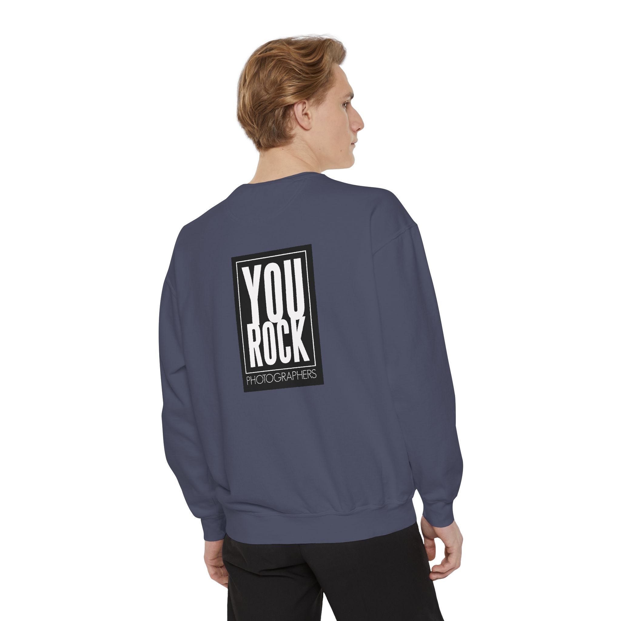 Unisex Photographer Sweatshirt - You Rock, Gift for Photographers, Cozy Casual Wear, Photography Lover Apparel, Inspirational Sweatshirt - Image 8